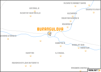 map of Burangulova