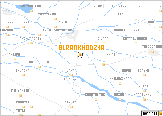 map of Burankhodzha