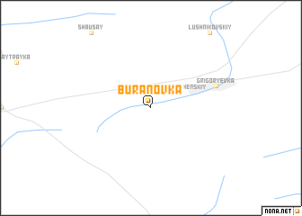 map of Buranovka