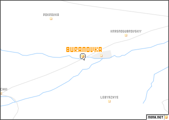 map of Buranovka