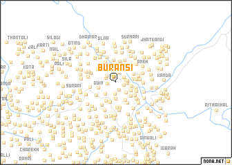 map of Burānsi