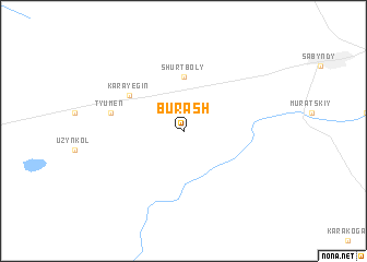map of Burash