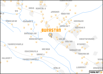 map of Burastan