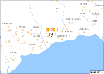 map of Burau