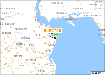 map of Burayan