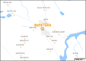 map of Buraydah