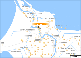 map of Buraydi‘ah