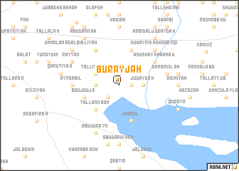 map of Burayjah