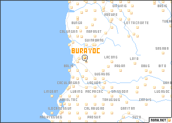 map of Burayoc
