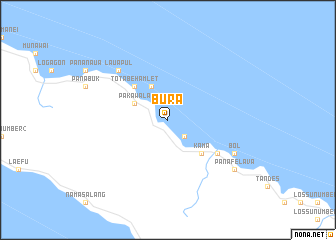 map of Bura