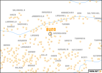 map of Bura