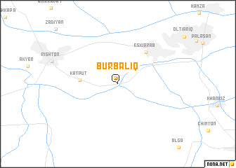 map of Burbaliq