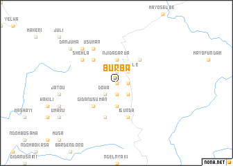 map of Burba