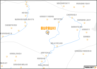 map of Burbuki