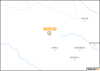 map of Burcai