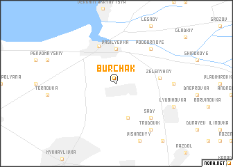 map of Burchak