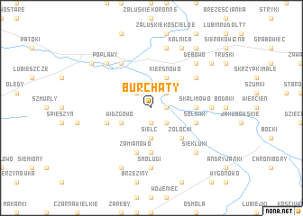 map of Burchaty