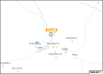 map of Burch