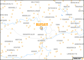 map of Burden