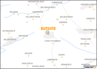 map of Burdino