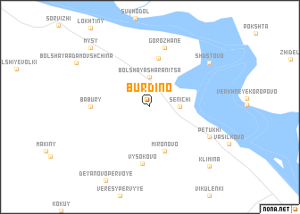 map of Burdino