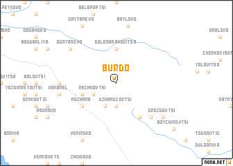 map of Bŭrdo