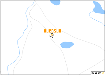 map of Burd Sum