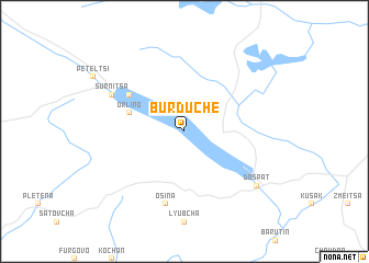 map of Bŭrduche