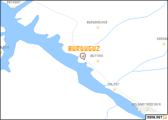 map of Burduguz
