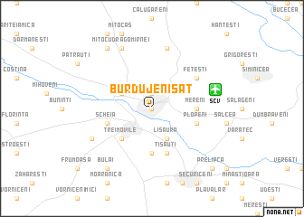 map of Burdujeni-Sat