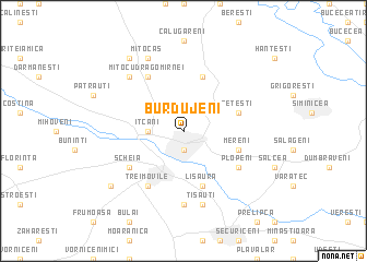 map of Burdujeni