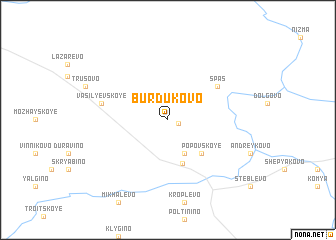 map of Burdukovo