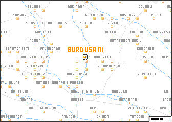 map of Burduşani