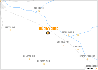 map of Burdygino