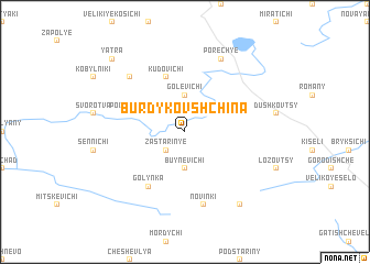 map of Burdykovshchina