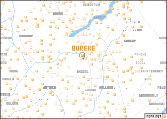 map of Bureke