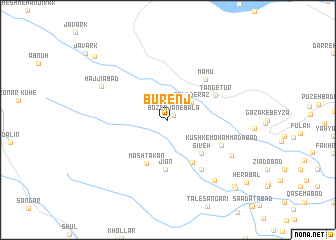 map of Būrenj