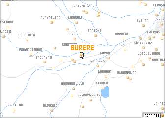 map of Burere