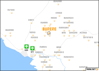 map of Burere