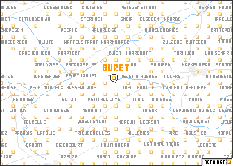 map of Buret