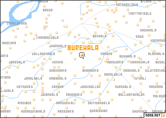 map of Burewāla