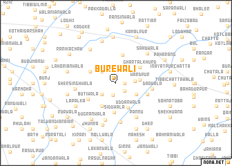 map of Būrewāli