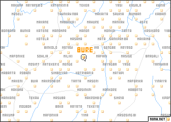 map of Bure