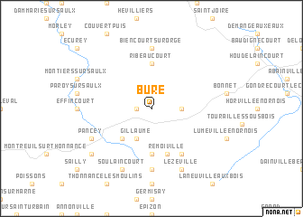 map of Bure