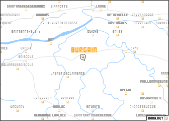 map of Burgain