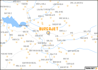 map of Burgajet