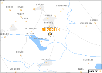 map of Burgalik