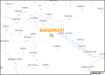 map of Burgankent