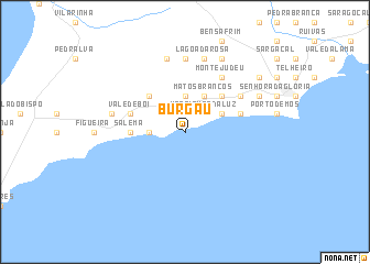 map of Burgau