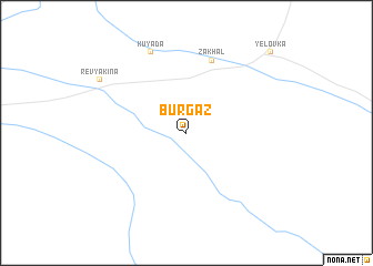 map of Burgaz